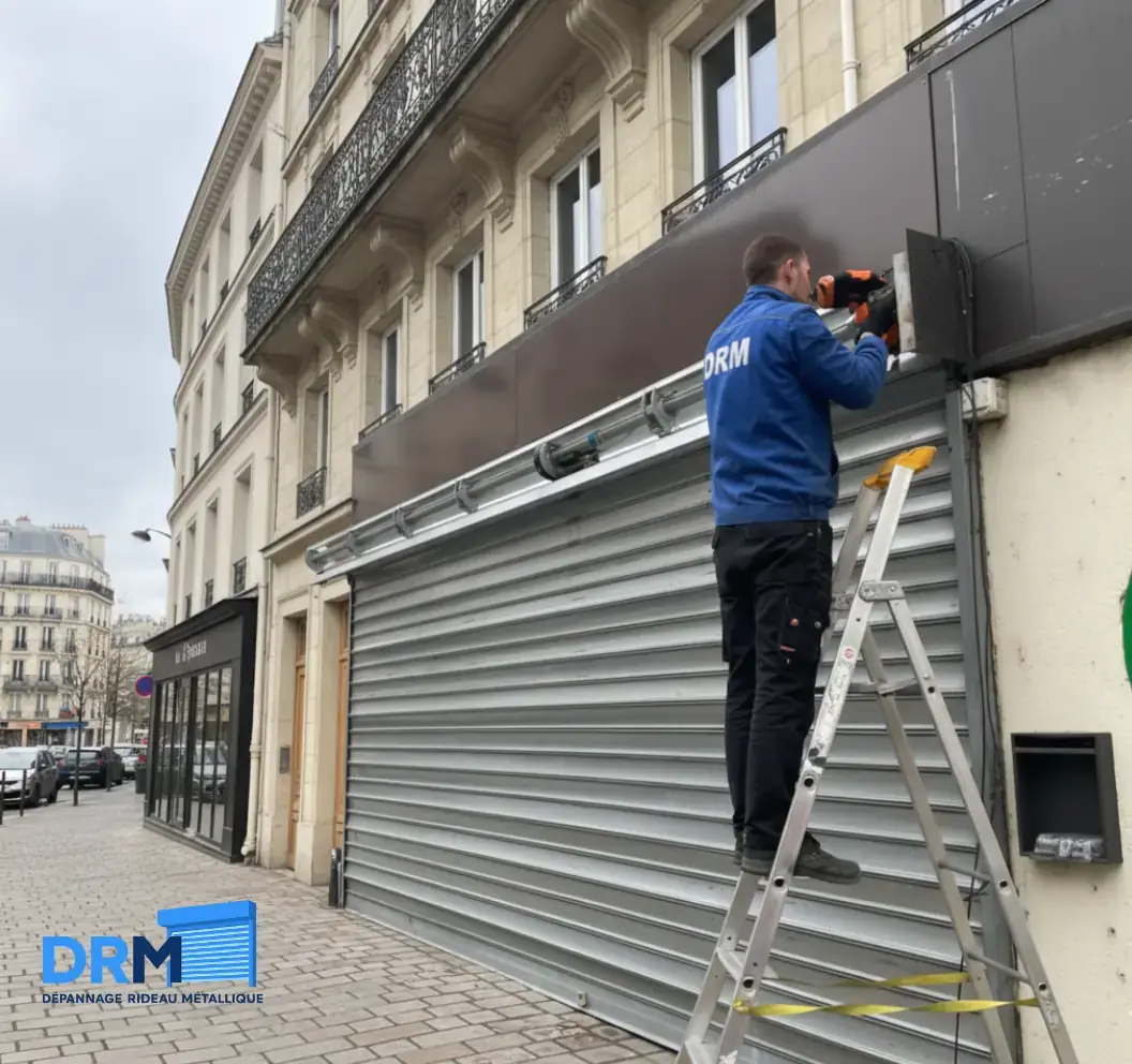 Dépannage et entretien rideau métallique Rennes - DRM