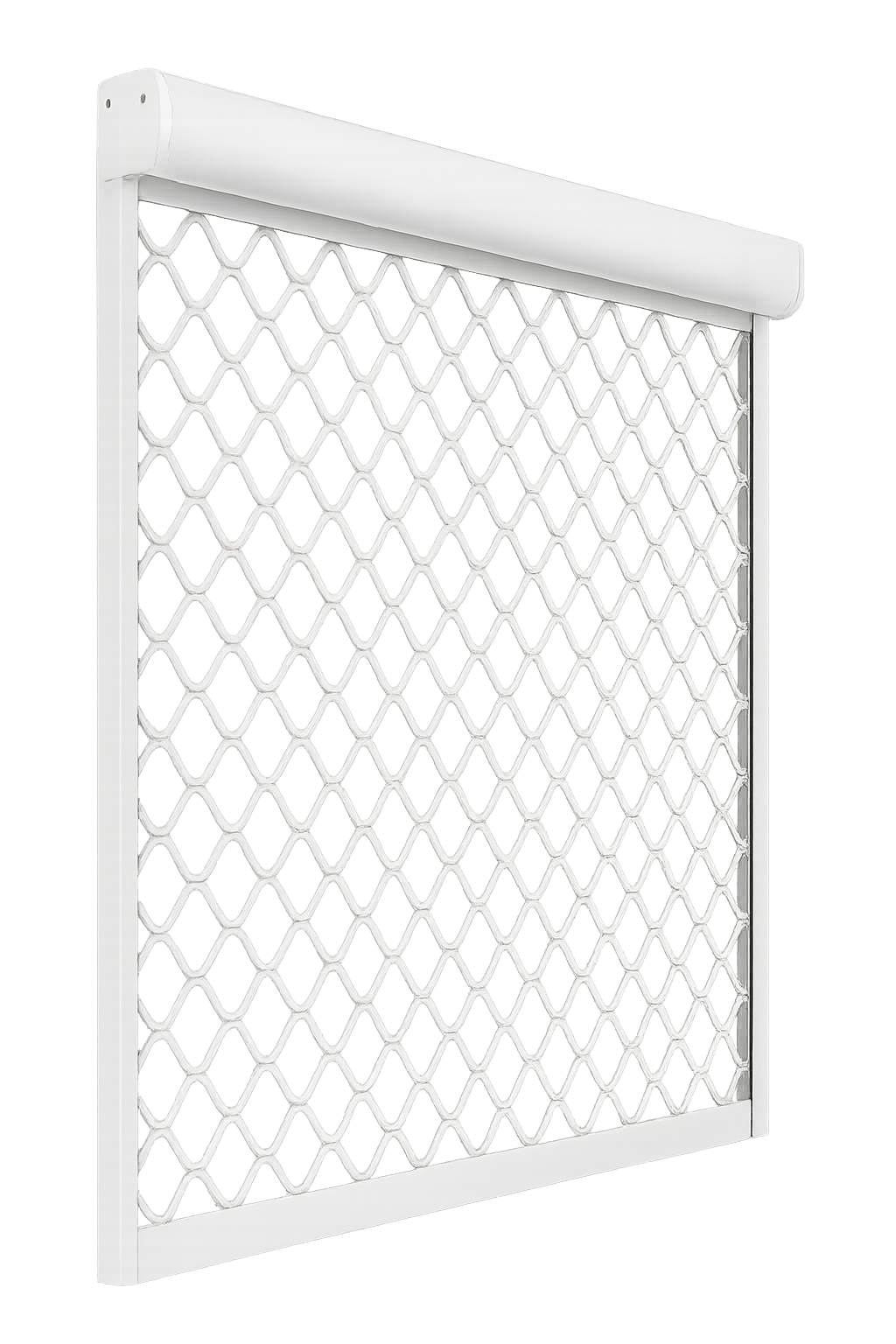 Grille métallique articulée lames cobras - Dépannage rideau métallique à Rennes - DRM