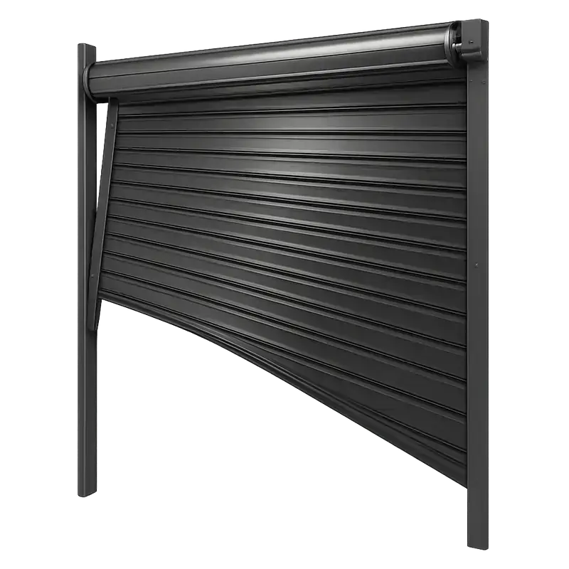 Rideau métallique bloqué à Rennes - Intervention urgence DRM